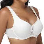 Floral Minimizer Bra – Non-Padded Underwire Lifting & Supportive Plus Size Lingerie (80–100, C–G Cups) - Image 2