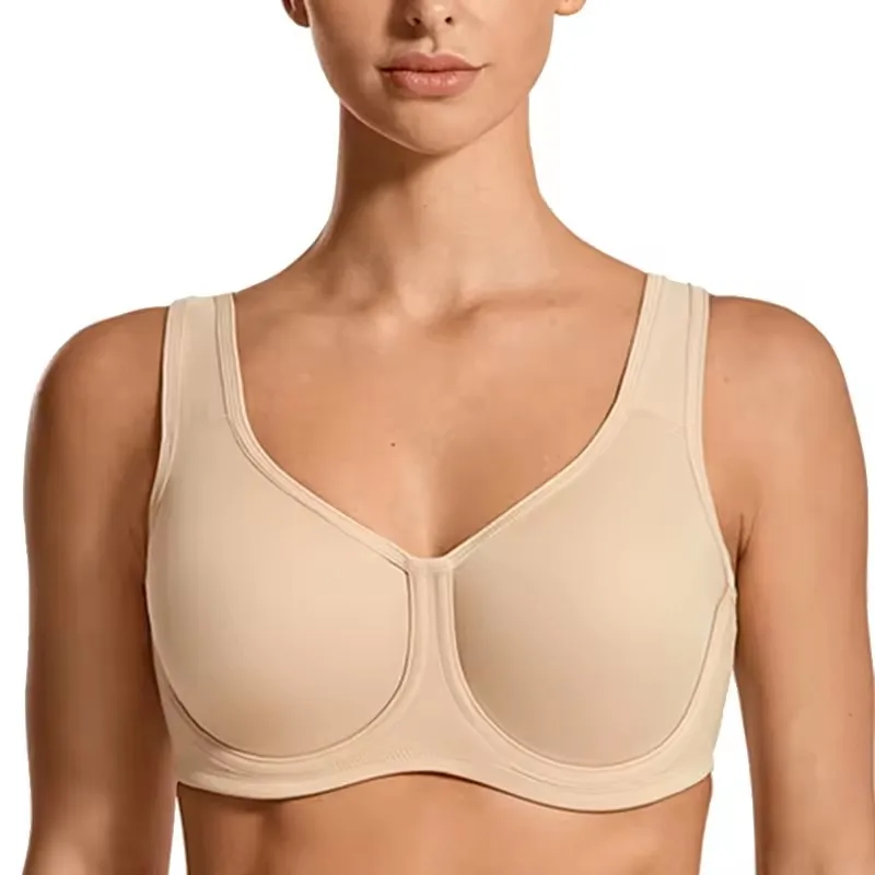 kf-S3cadd704d948455d9fcdbce535f474ab7 High-Impact Sports Bra – Double-Layer Non-Padded Underwire Active Bra (34–42, C–E Cups) - Image 1