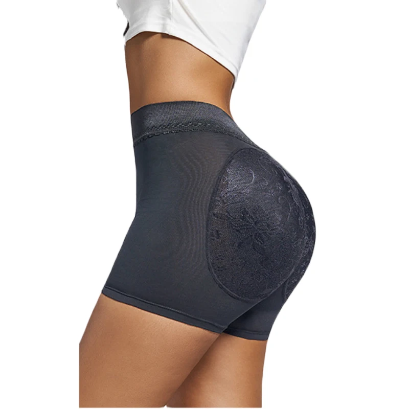 kf-S6232b4eef9ca4447928fd4c2d460851et High-Waist Shapewear Shorts β Removable Padded Butt Lifter & Hip Enhancer - Image 1