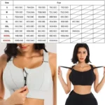 Front-Zip High-Impact Sports Bra for Women – Shockproof Fitness & Yoga Tank (Up to 5XL) - Image 6