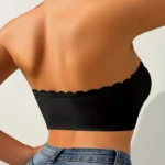 Front Button Wireless Bra – Seamless Breathable Comfort Bra with Gathered Support, Invisible Everyday Underwear - Image 2
