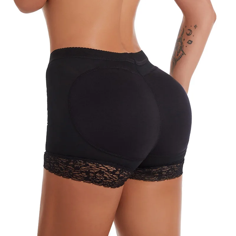 kf-Sa6c874aec4214a0cac695dc776d129288 Women’s Lace Hip Pad Panties – Butt Lifter & Booty Enhancing Shapewear Shorts - Image 1