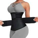 Dynamic Women’s Waist Trainer Sweat Belt – Adjustable Zipper Slimming & Body Shaping Belt