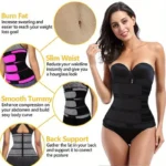 Adjustable Sauna Waist Trainer Belt Hook - Image 5