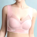 Backless Shock-Proof Wireless Lace Sports Bralette L-3XL - Image 4