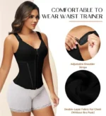 17 Steel Bone Waist Trainer Shapewear Vest - Image 4